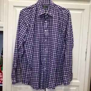 Plaid long sleeve button down.